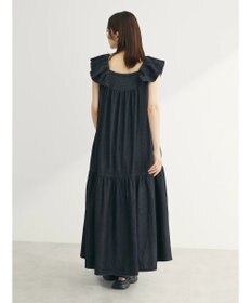 Green Parks ■ＥＳＣＡＲ　デニムピンタックワンピース