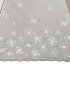 MOONBAT 【一級遮光/晴雨兼用日傘】ランバン オン ブルー (LANVIN en Blue)  長傘 日傘 フラワーグリッター