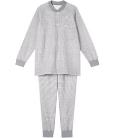 ワコール／睡眠科学 パジャマ キルトニット素材(本体) あったか 長袖 長ズボン メンズ YGW478 睡眠科学／ワコール