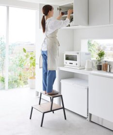 tower 踏み台 タワー 2段 ブラック