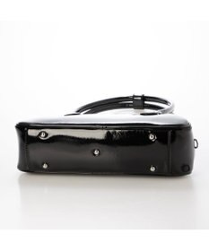 UNBILLION カシュカシュ cachecache / 横長エナメルボストン