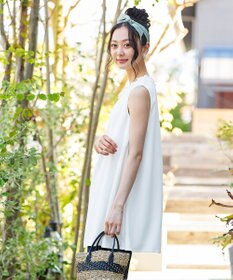 Tiaclasse 【洗える】体型カバーも叶うフリルカラーチュニックブラウス