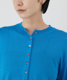 GRACE CONTINENTAL ウールシルクニットカーディガン