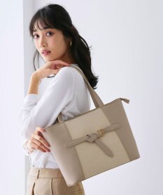 ANY SIS キャンバスコンビトート バッグ