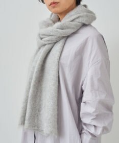 AND WOOL 【ファー加工】カシミヤ100％のストール