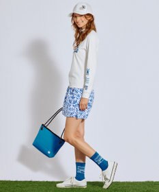 PW CIRCULUS 【 吸水速乾 / ストレッチ 】【WOMEN】裾2WAY デルフト バルーンスカート ゴルフウェア レディース