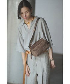 MIYABIYA LAQUOH【撥水加工】篭目柄エンボスボンディング2WAYショルダー