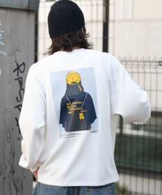 WEGO 【ユニセックス着用ITEM/MLサイズ展開】ガールプリントT（LS）