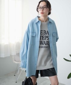WEGO デニムBIGシャツ