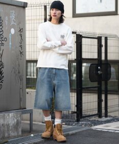 WEGO 【ユニセックス着用ITEM/MLサイズ展開】ガールプリントT（LS）