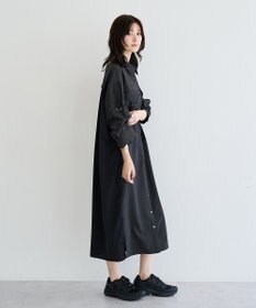 YECCA VECCA ミリタリーロングシャツワンピース