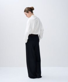 ATON WOOL GABARDINE | ワイドパンツ
