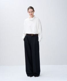 ATON WOOL GABARDINE | ワイドパンツ