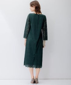 23区 【APPLAUDIR】オプティカルフラワーレース ドレス