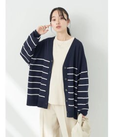 earth music&ecology Ｖネックビッグシルエットカーディガン