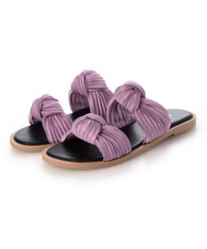 MODE ET JACOMO <carino>プリーツスポンジサンダル