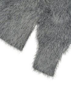 Green Parks シャギーＶネックカーディガン