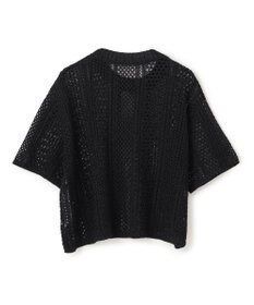 BEIGE， ATACAM / パターンメッシュ ハーフニット