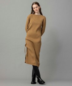 NAVE 【ReNAVE・洗える】スポンディッシュワイドリブワンピース