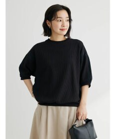 Green Parks ワッフル布帛ドッキングプルオーバー