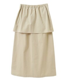 CRAFT STANDARD BOUTIQUE オーバーラップスカート