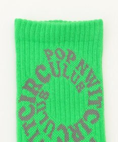 PW CIRCULUS 【MEN】【土踏まずをサポート】ＰＷサークルロゴ リブソックス