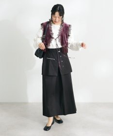 CRAFT STANDARD BOUTIQUE オーバーラップスカート