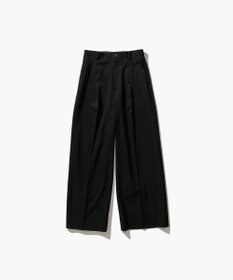 ATON WOOL GABARDINE | ワイドパンツ