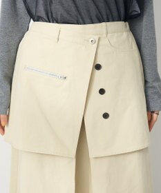 CRAFT STANDARD BOUTIQUE オーバーラップスカート