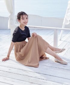 Tiaclasse 【小倉優子さん着用・フラット&ヒール2TYPE】ケージデザインシアーパンプス