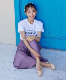 Tiaclasse 【小倉優子さん着用・フラット&ヒール2TYPE】ケージデザインシアーパンプス