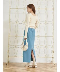 earth music&ecology ＳＥＴ２点ショートカーディガン＋レイヤードタンク