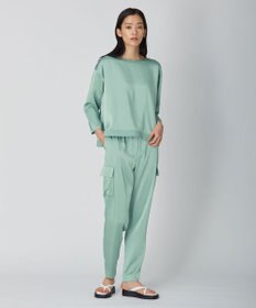 ICB 【WEB限定カラーあり・洗える】Calm プルオーバーブラウス