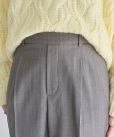 Green Parks あったか裏起毛きれいシルエットパンツ