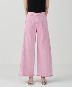 GRACE CONTINENTAL カーヴィデニムパンツ