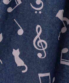 ANY KIDS 音符総柄キュロット