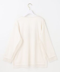 ANY SIS L 【貴島明日香さんコラボ】チュールレイニャード猫 Tシャツ