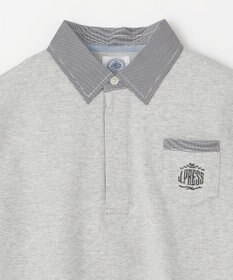 J.PRESS KIDS 【140-170cm】チェックカラー 半袖ポロシャツ