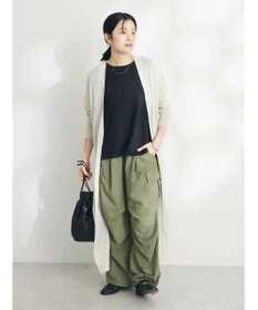 CRAFT STANDARD BOUTIQUE 裾スリットロングニットカーディガン