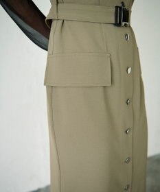 GRACE CONTINENTAL ベルト付ジャンパースカート