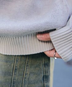 WEGO 【ユニセックス着用ITEM/MLサイズ展開】別注NEW　JACKジャガードニットプルオーバー