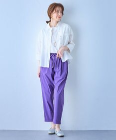 ANY コットンエアーウォッシュ5分袖シャツ