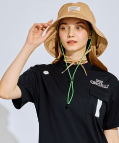 PW CIRCULUS 【手洗い洗濯可 / シェード付】【UNISEX】NEW！サンシェードバケットハット  ゴルフ