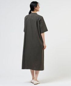 J.PRESS LADIES L 【WEB限定カラーあり】エンブロイダリー シャツ ワンピース