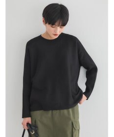 AMERICAN HOLIC バイパチ袖リブラグランニットプルオーバー