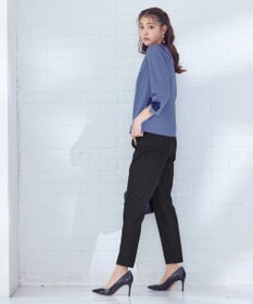 Tiaclasse 【安田美沙子さん着用・洗える】T/R両面起毛ストレッチパンツ