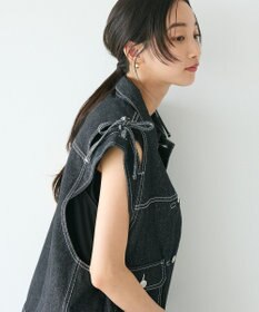 CRAFT STANDARD BOUTIQUE デニムリボンベスト