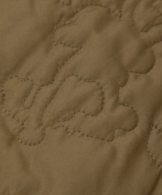 YECCA VECCA ニュアンス柄キルティングブルゾン