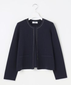 J.PRESS LADIES 【洗える】DECOR ニット ジャケット