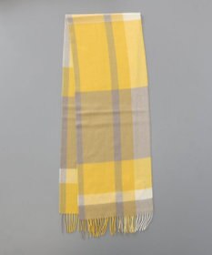 AURORA 【 LANVIN en Bleu （ランバン オン ブルー）】カシミヤチェックマフラー